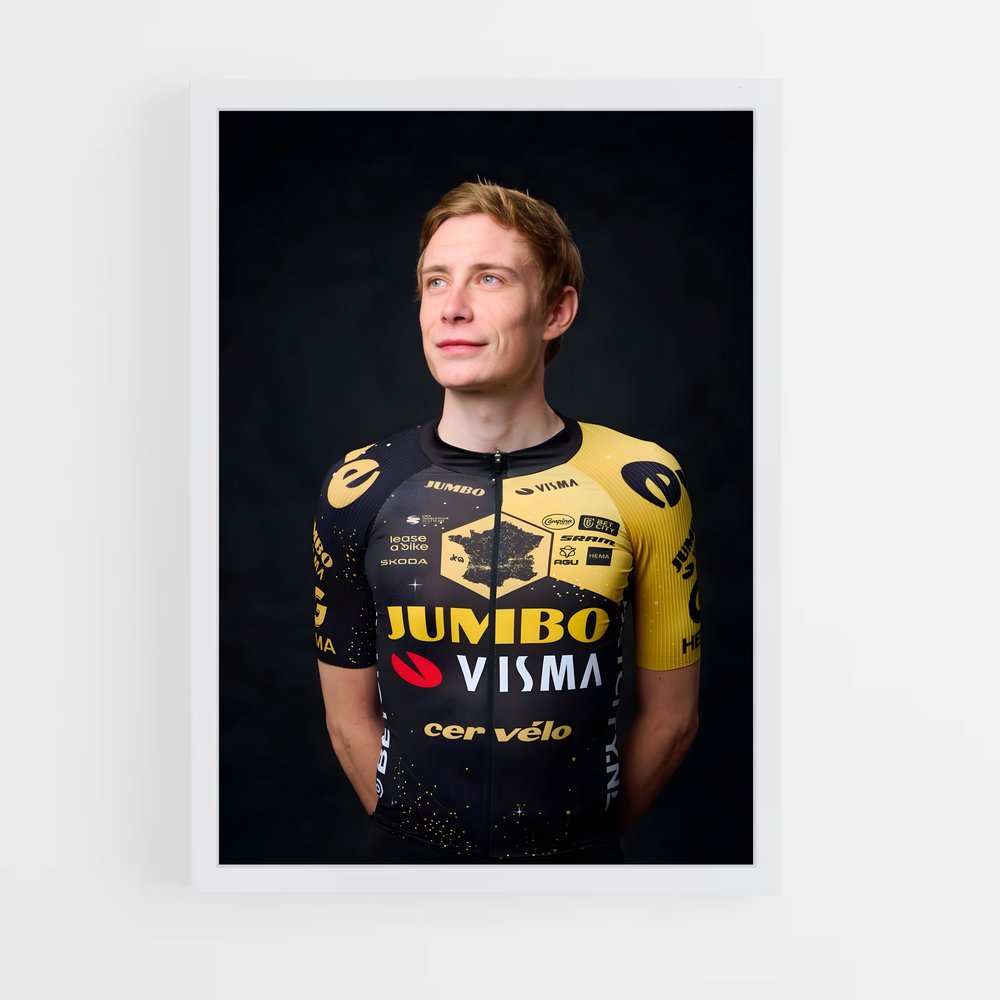 Poster Jonas vingegaard – affiche Cyclisme (vue 3)